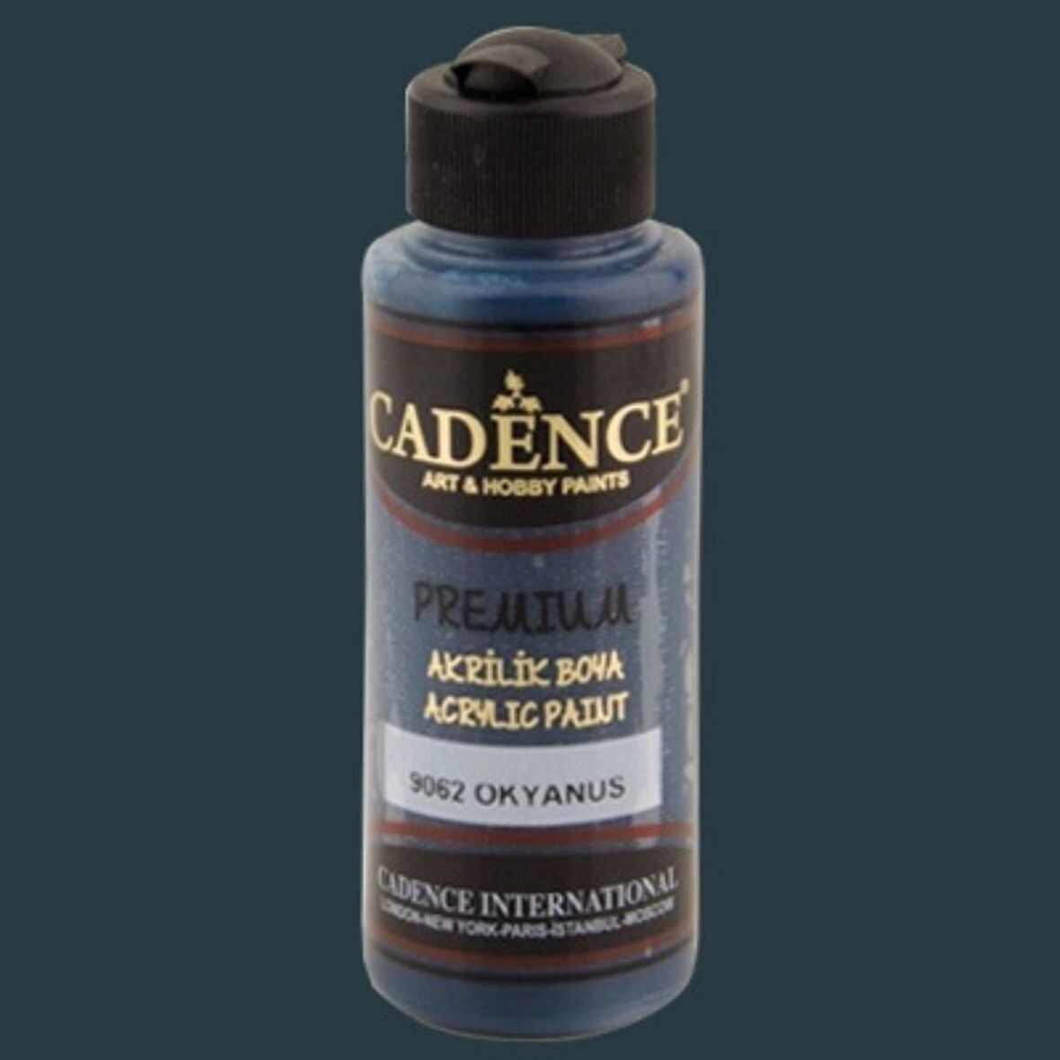 Cadence Yayınları Premium Akrilik Boya 120ml Okyanus 9062