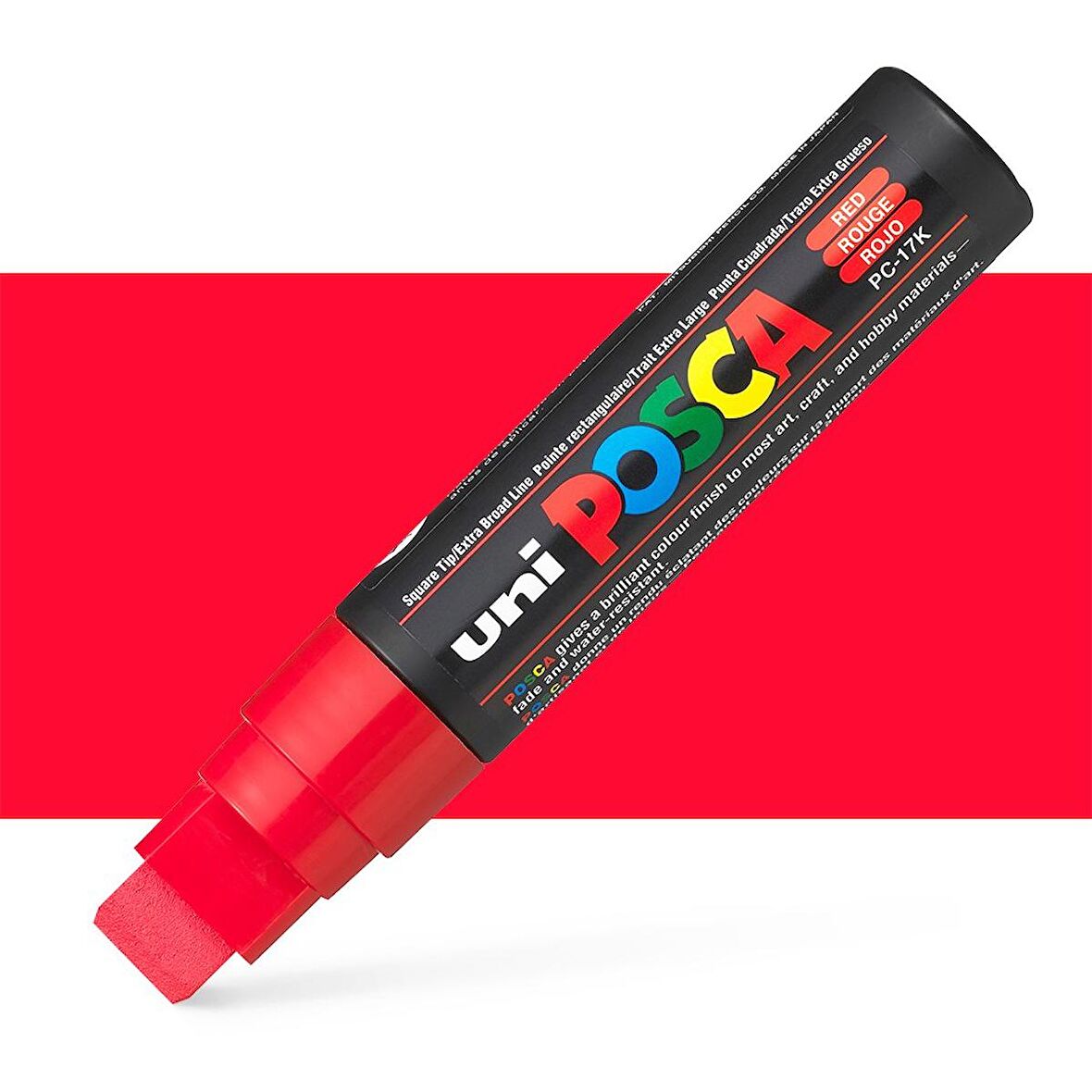 Uni Posca Marker Kalem PC-17K (15mm) Kırmızı