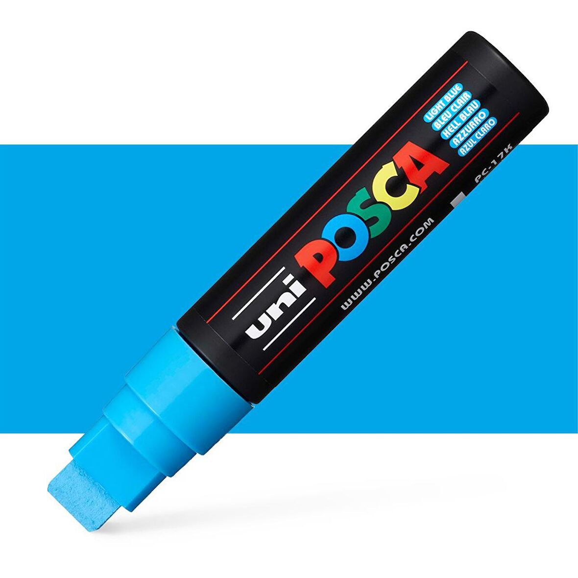 Uni Posca Marker Kalem PC-17K (15mm) Açık Mavi