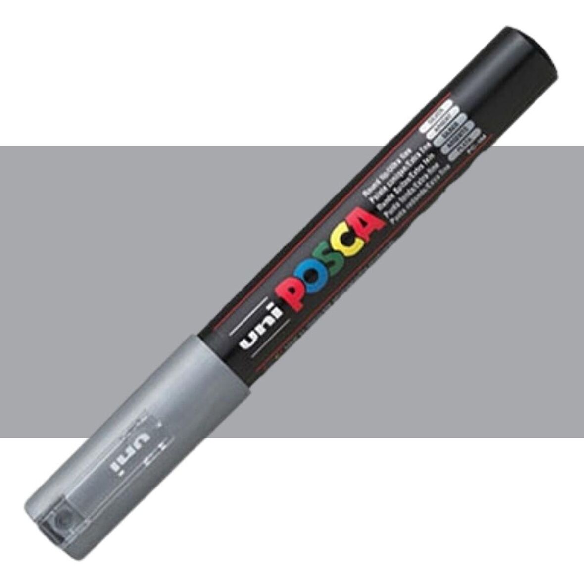 Uni Posca Marker Kalem PC-1M (0.7mm) Gümüş