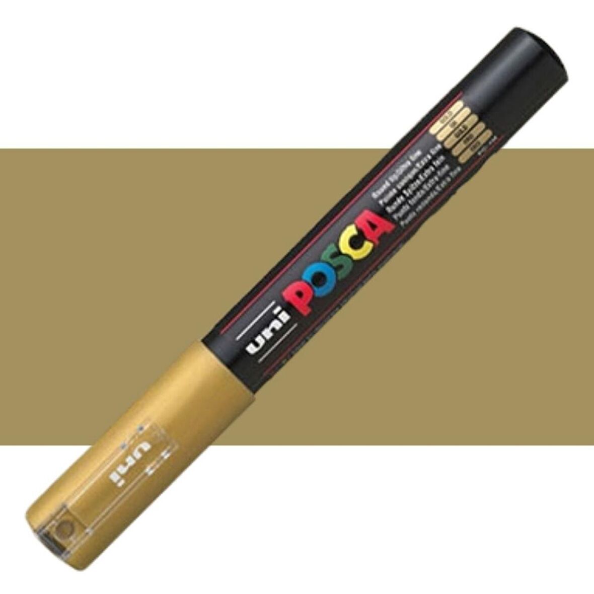 Uni Posca Marker Kalem PC-1M (0.7mm) Altın