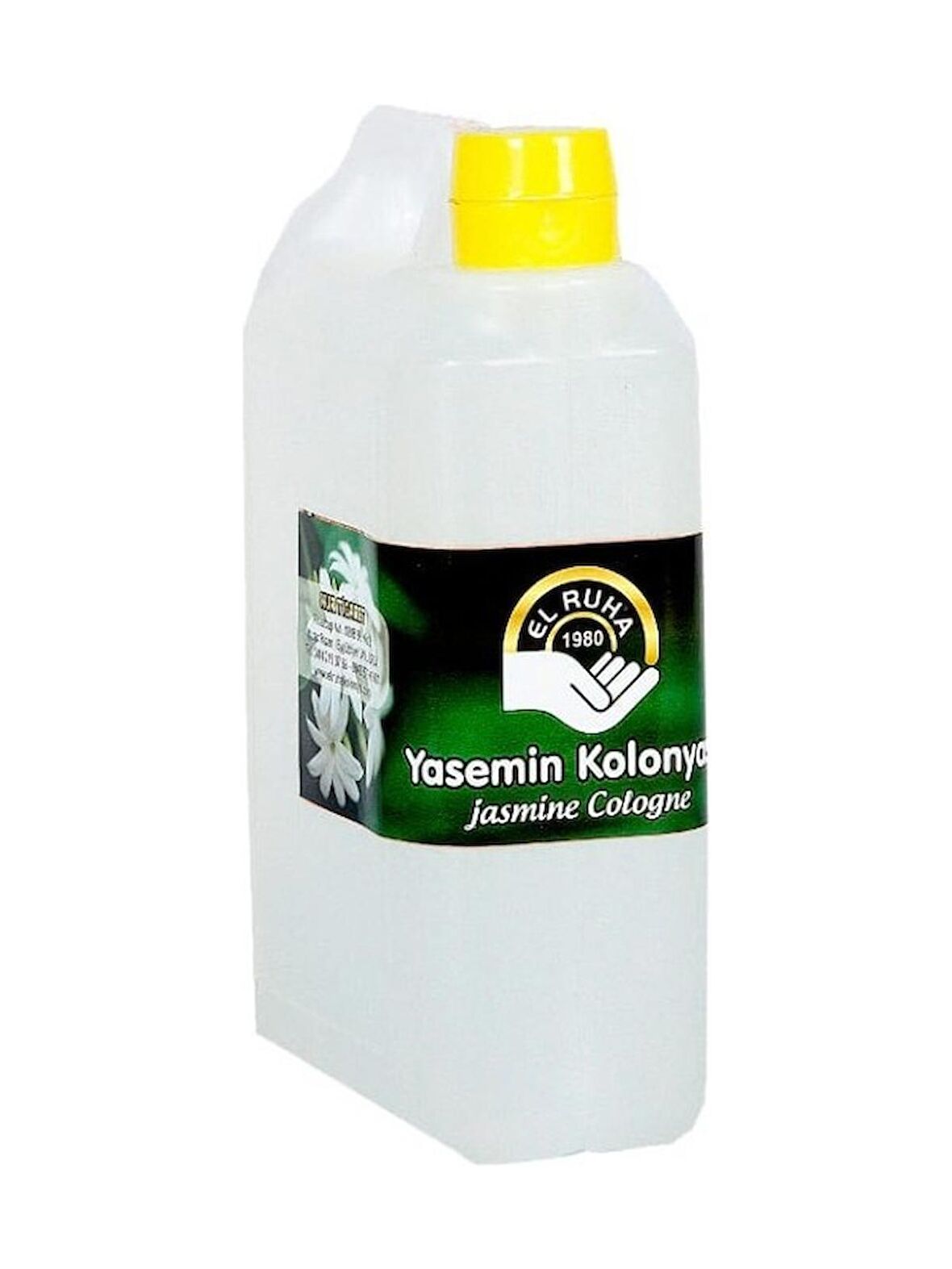 El Ruha Yasemin Kolonyası 70° Çanta (Bidon) 900ML