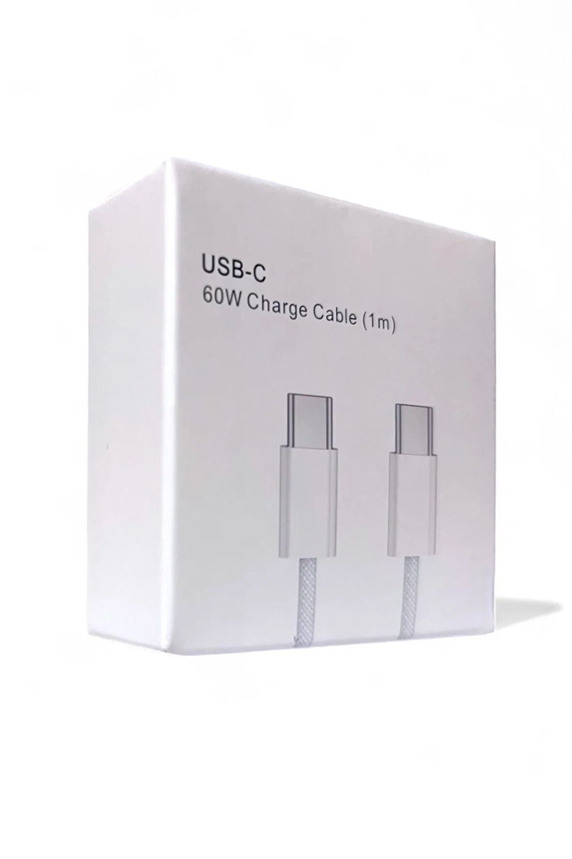 iphone 15 / 15 Plus / 15 Pro / 15 Pro Max uyumlu  Orijinal Şarj Kablosu Type-c 60W Örgü Kablo