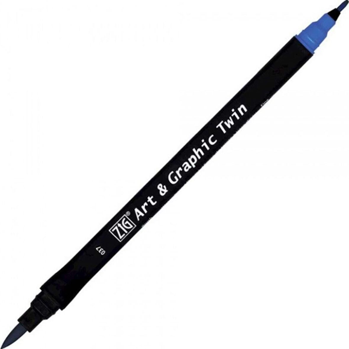 Zig Art & Graphic Twin TUT-80 Fırça Uçlu Marker Persian Blue 037