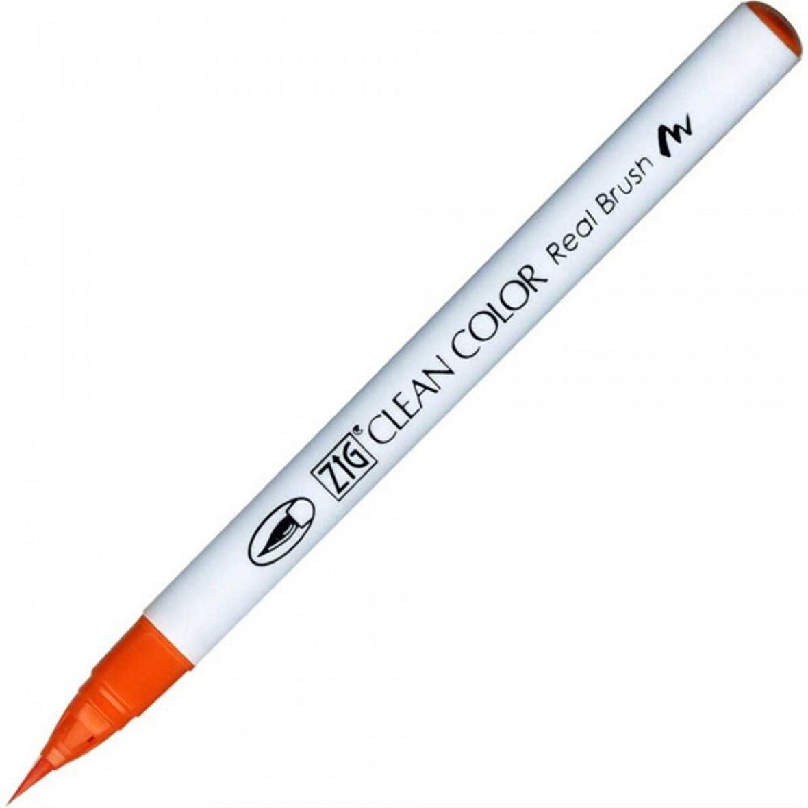 Zig Rb-6000At Clean Color Real Brush Pen Orange 070