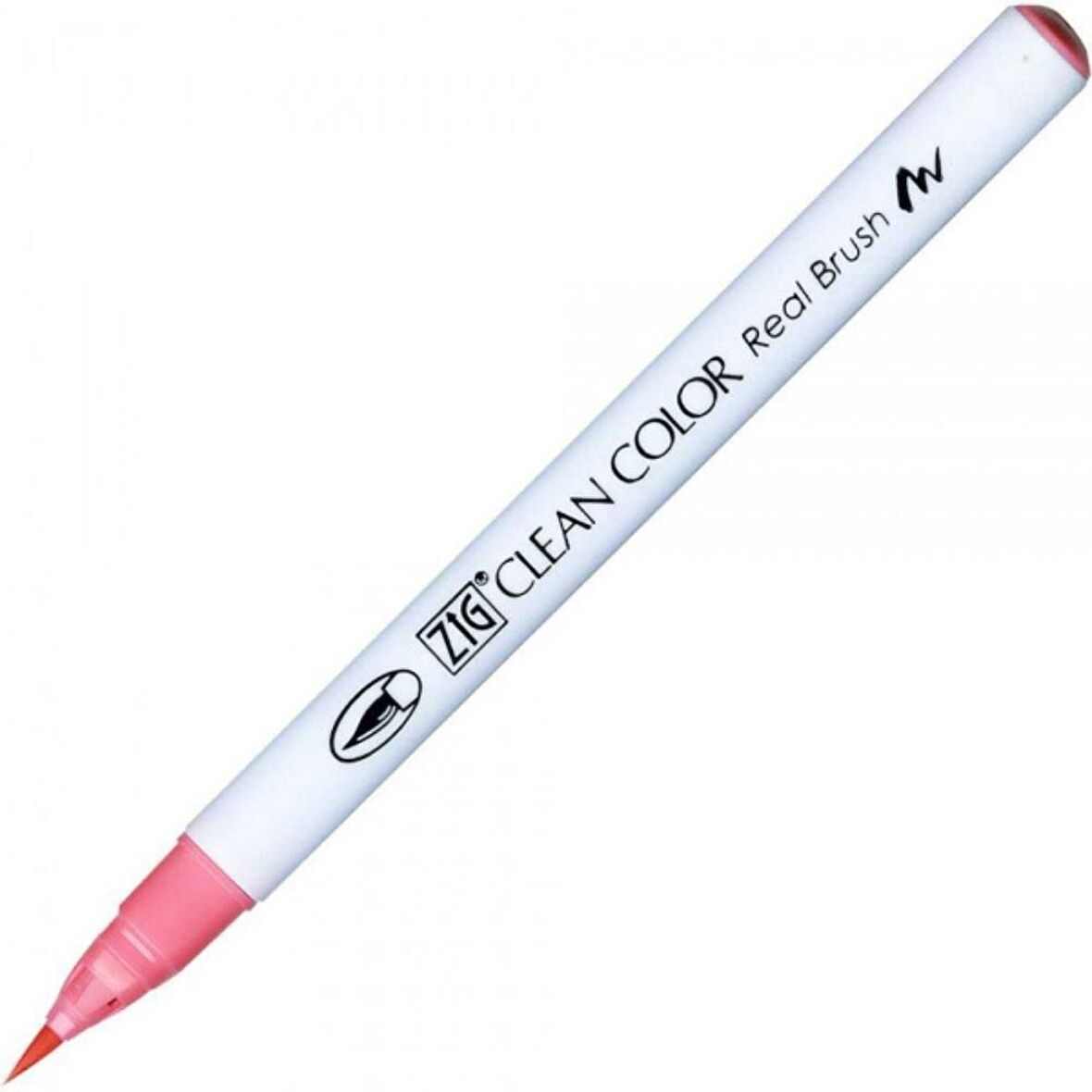 Zig Rb-6000At Clean Color Real Brush Pen Light Carmine 021