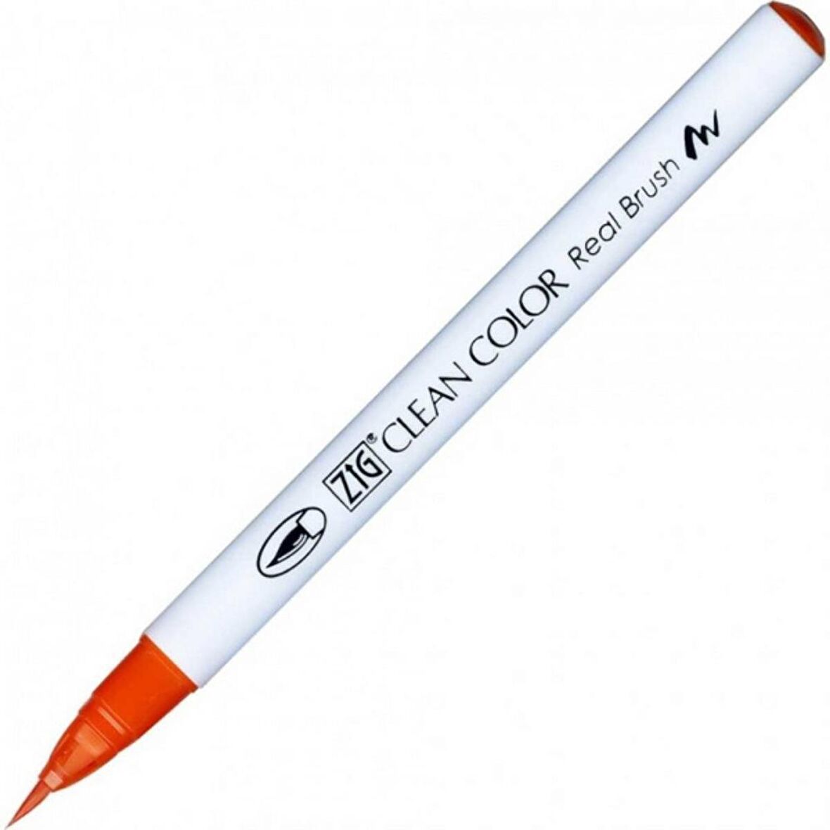 Zig Rb-6000At Clean Color Real Brush Pen Scarlet Red 023