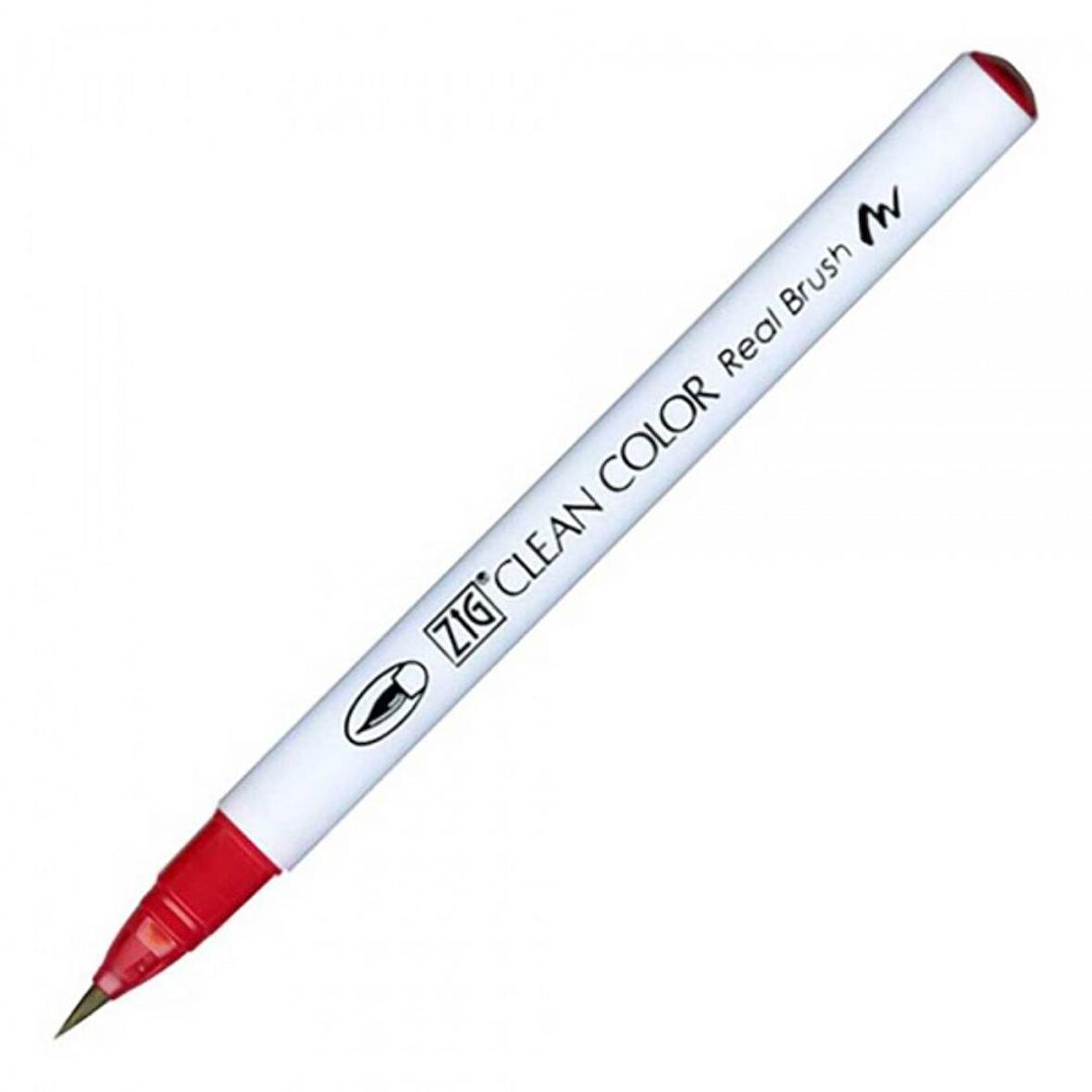 Zig Rb-6000At Clean Color Real Brush Pen Wine Red 024