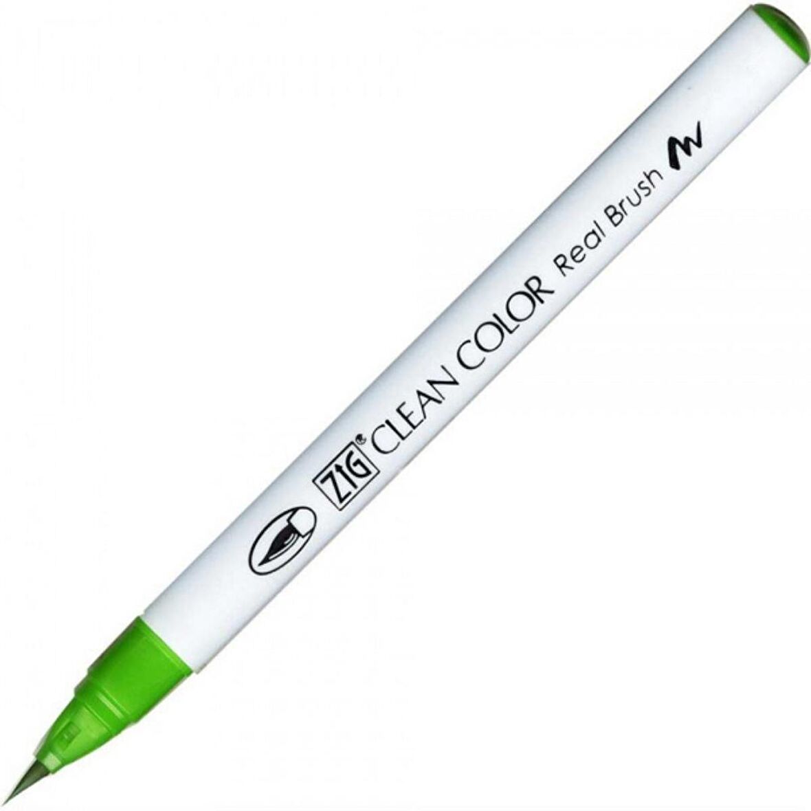Zig Rb-6000At Clean Color Real Brush Pen May Green 047
