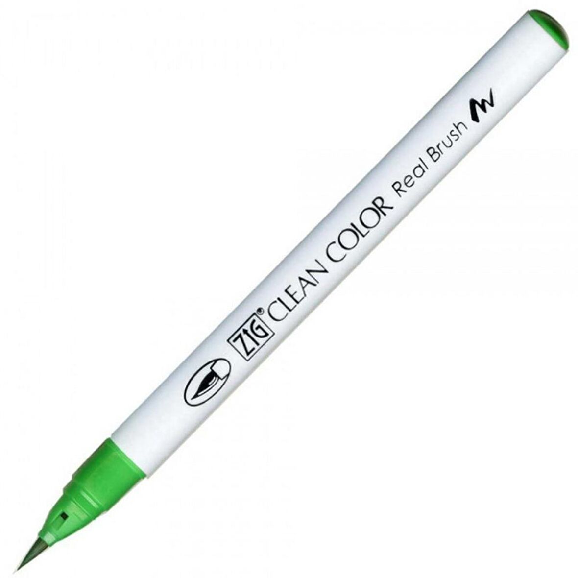 Zig Rb-6000At Clean Color Real Brush Pen Emerald Green 048