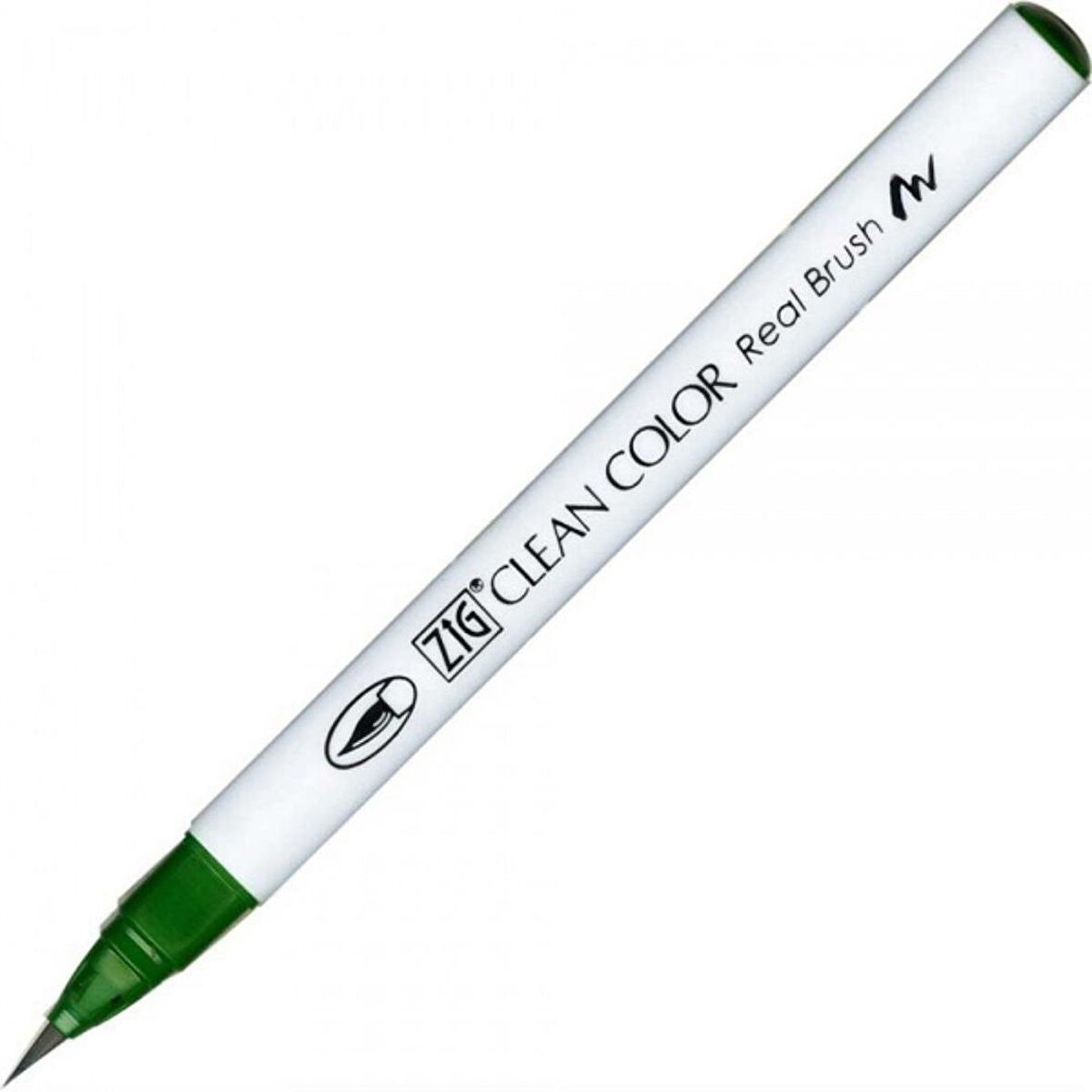 Zig Rb-6000At Clean Color Real Brush Pen Green 040
