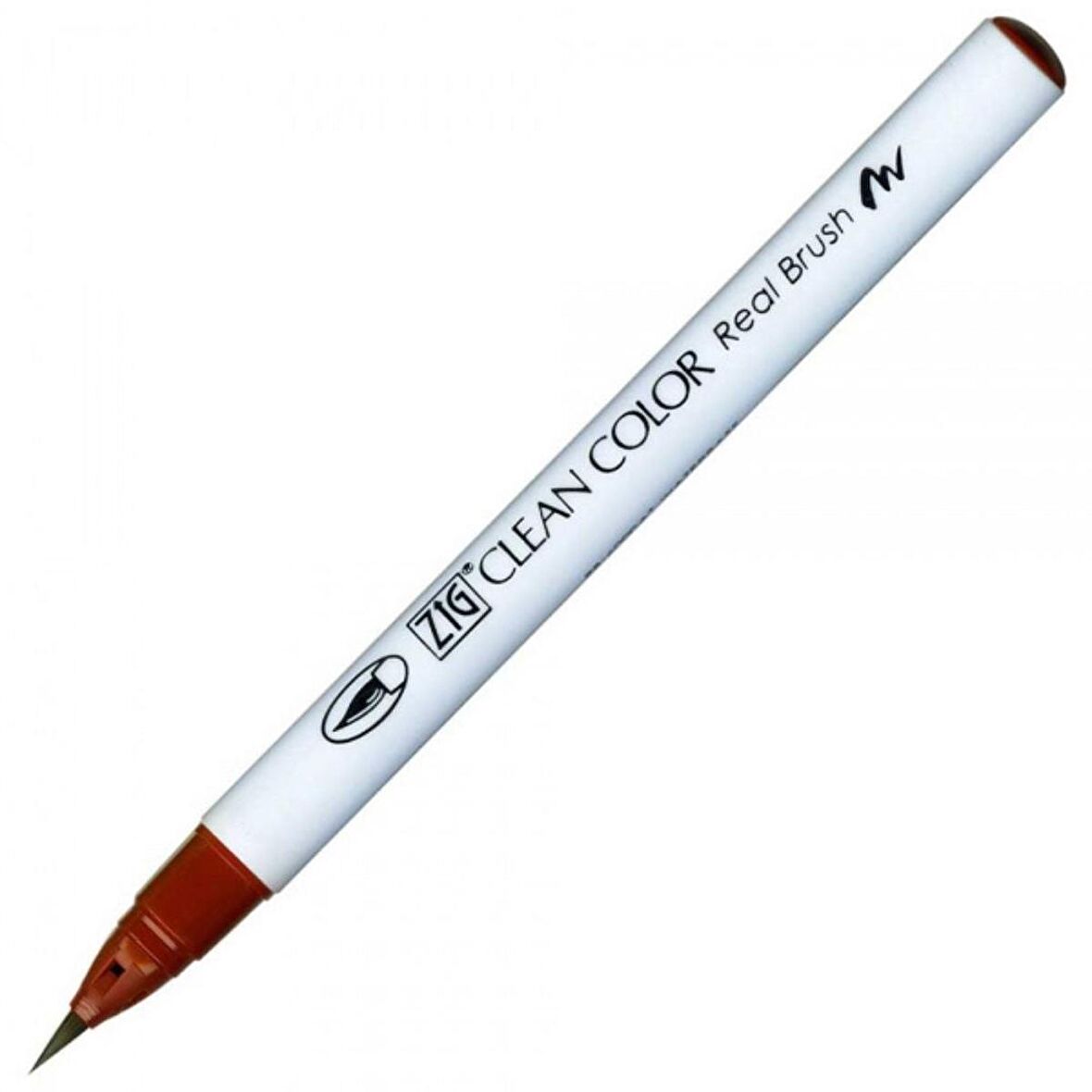 Zig Rb-6000At Clean Color Real Brush Pen Brown 060