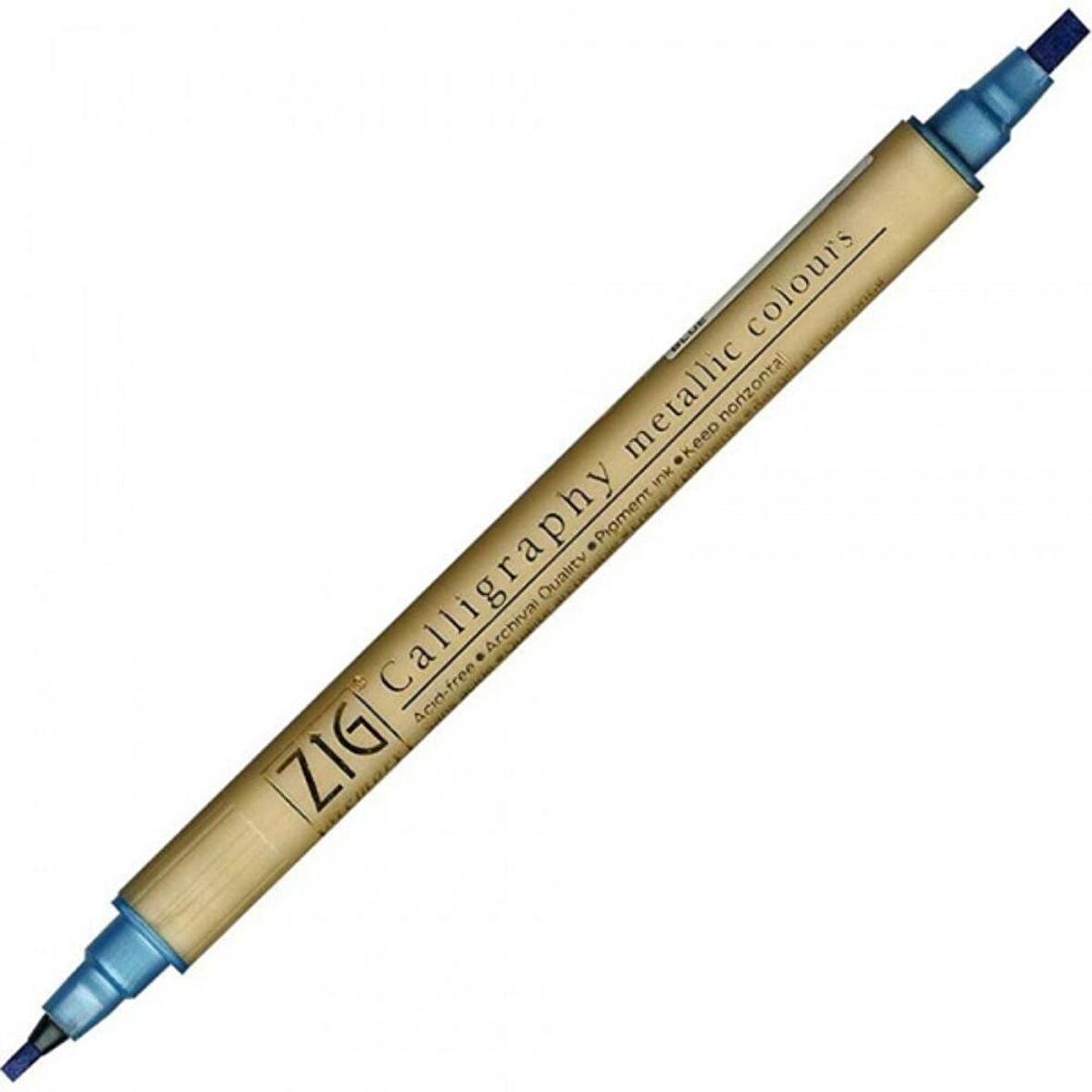 Zig Ms-8400 Kaligrafi Kalemi Metalik Blue 125