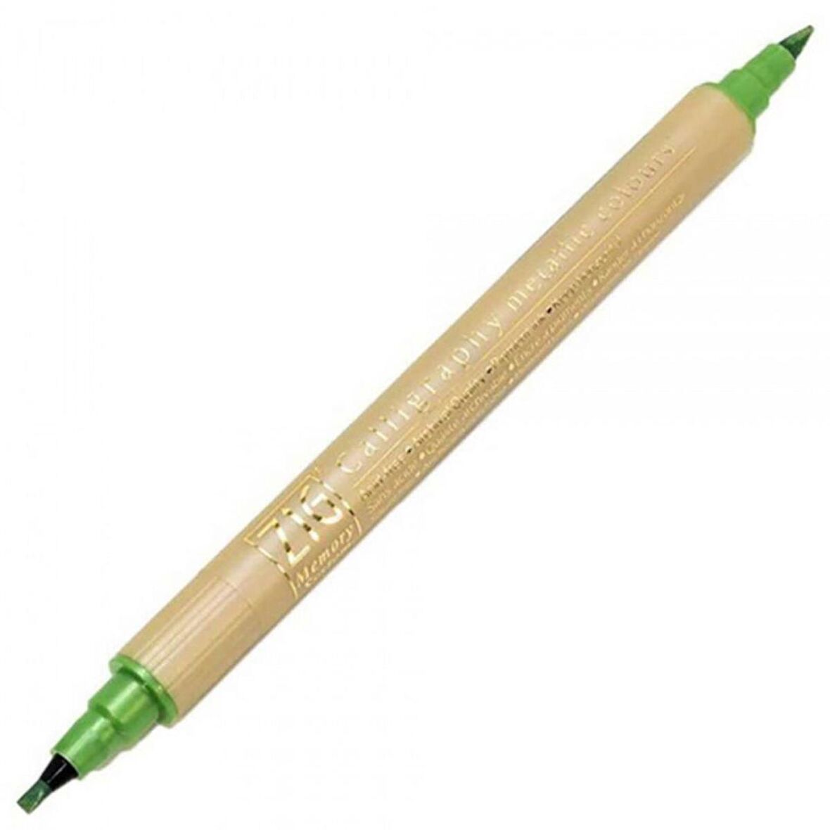 Zig Ms-8400 Kaligrafi Kalemi Metalik Light Green 128