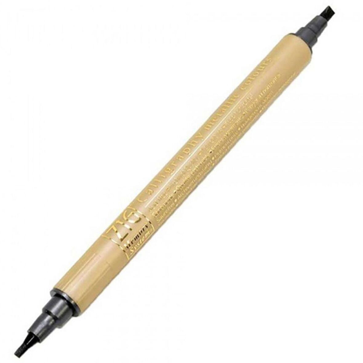 Zig Ms-8400 Kaligrafi Kalemi Metalik Black 127