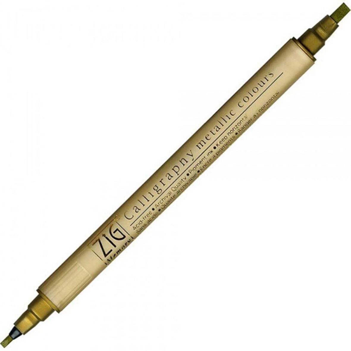 Zig Ms-8400 Kaligrafi Kalemi Metalik Gold 101