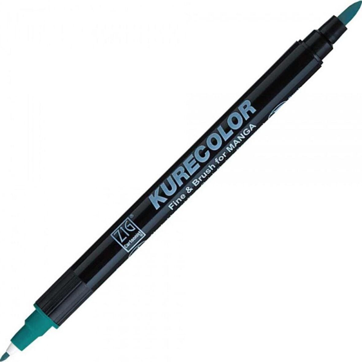 Zig Kurecolor Fine & Brush for Manga - Persian Green 334