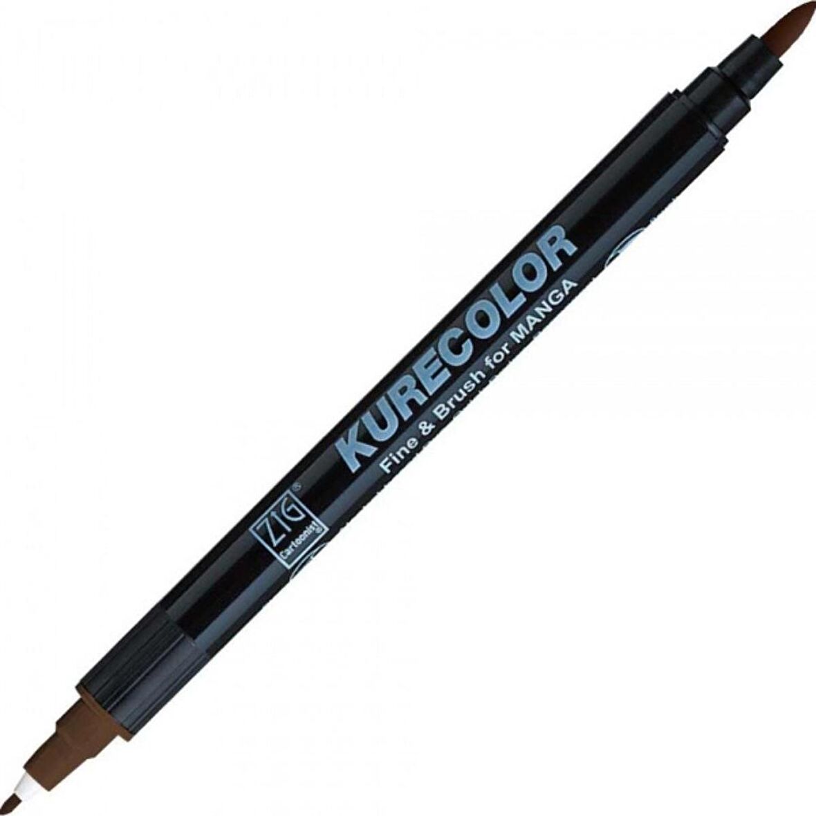 Zig Kurecolor Fine & Brush for Manga - Dark Brown 767