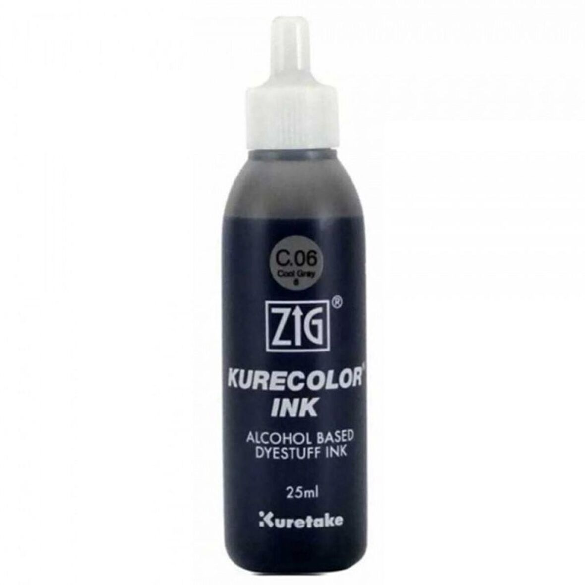 Zig Kurecolor Refill Ink Mürekkep 25ml C06 Cool Gray 6