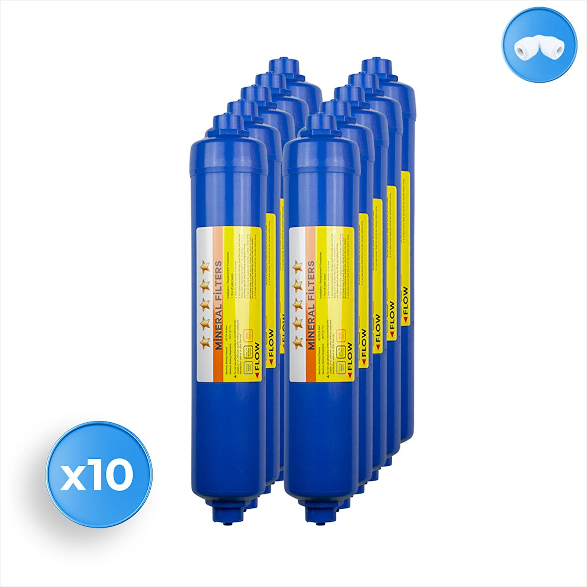 Su Arıtma Cihazı Mineral Filtre 10 Adet