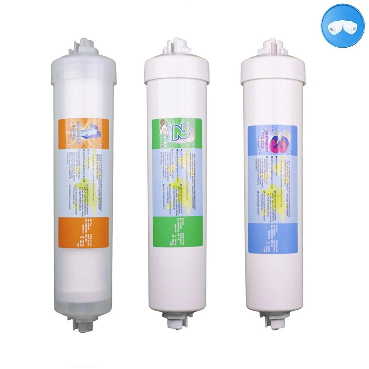 Su Arıtma Cihazı Premium Inline Ön Filtre Set