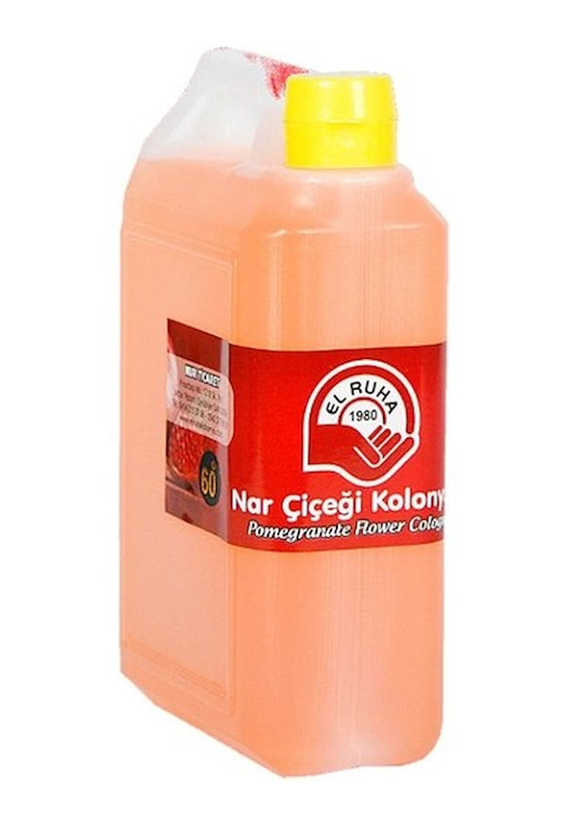 El Ruha Nar Çiçeği Kolonyası 60° Bidon (Çanta)