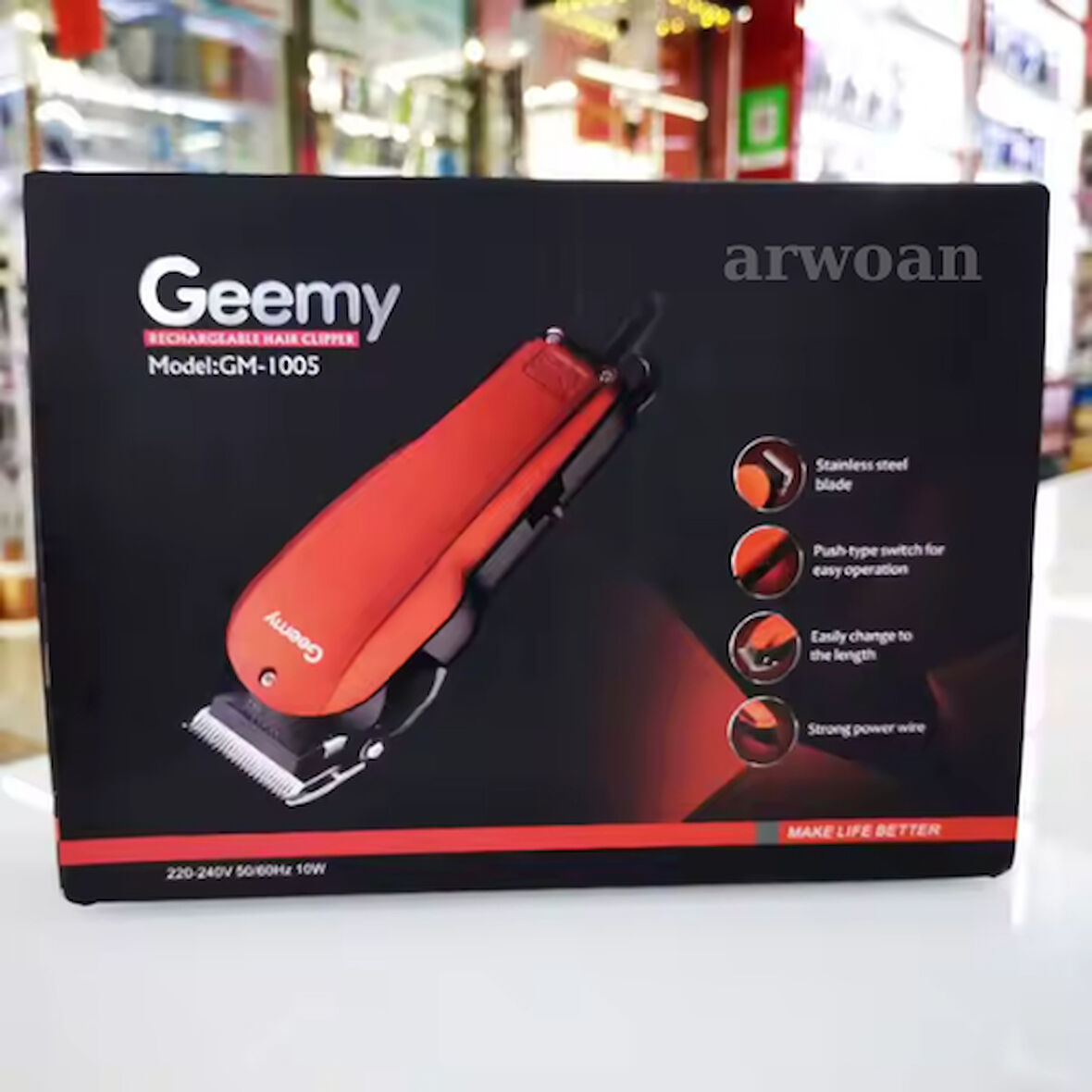 Arwoan gm1005 elektrikli traş makinesi