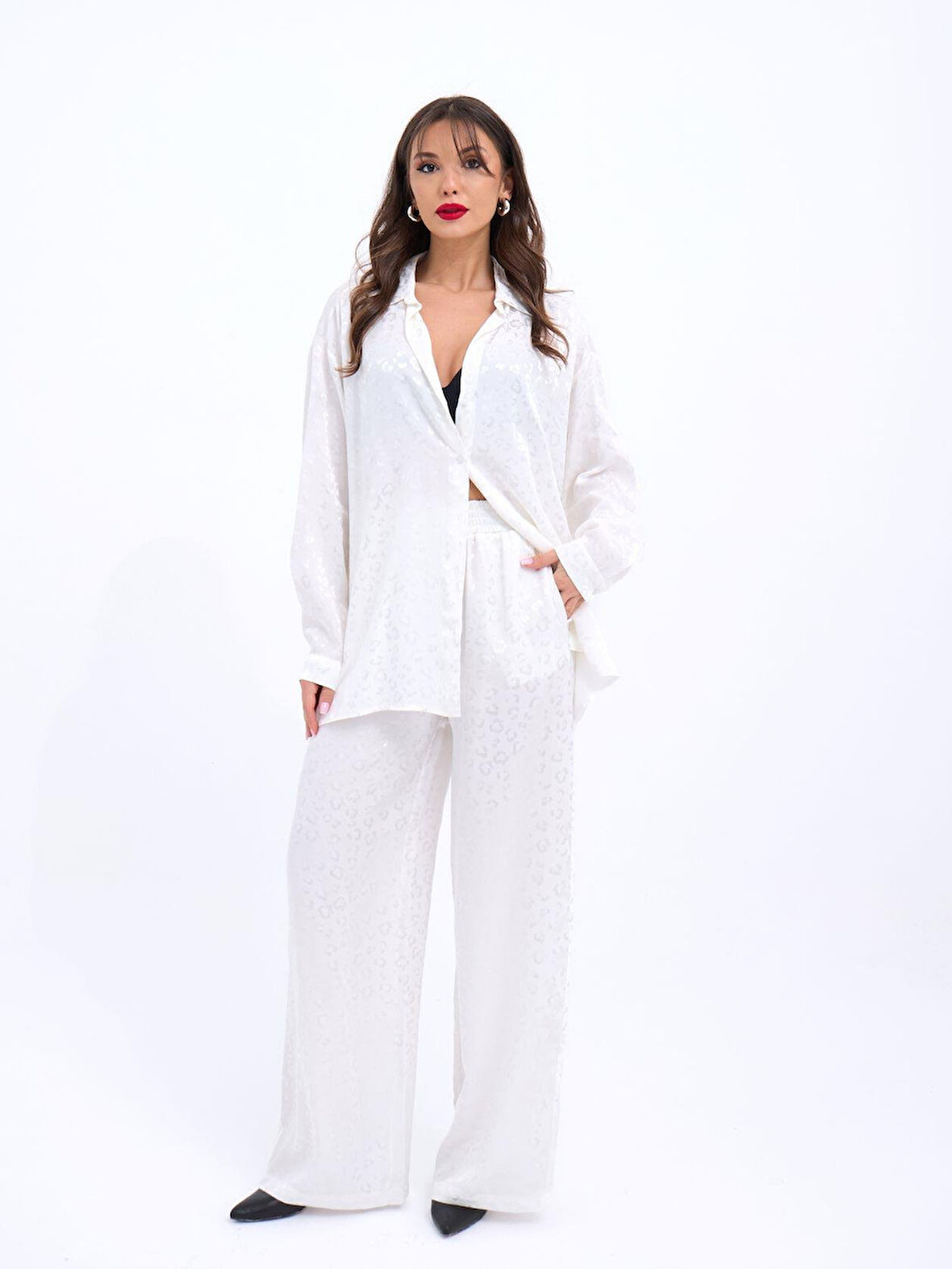 Süzene Nakışlı Ve Gold Düğmeli Elbise 2742