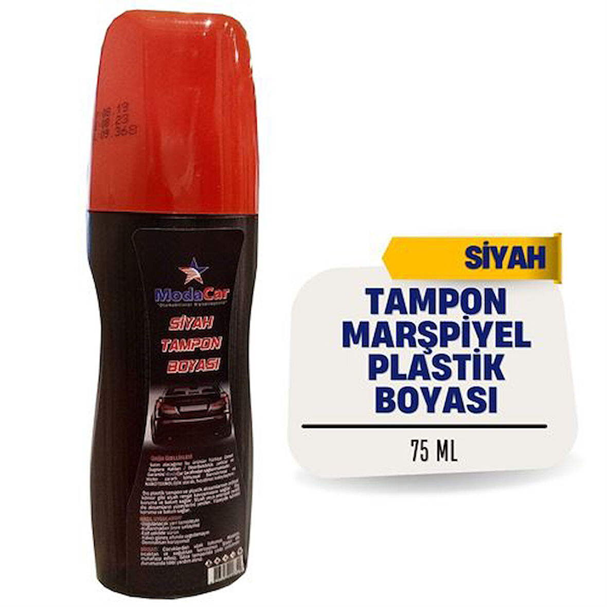 ModaCar Siyah Tampon Boyası