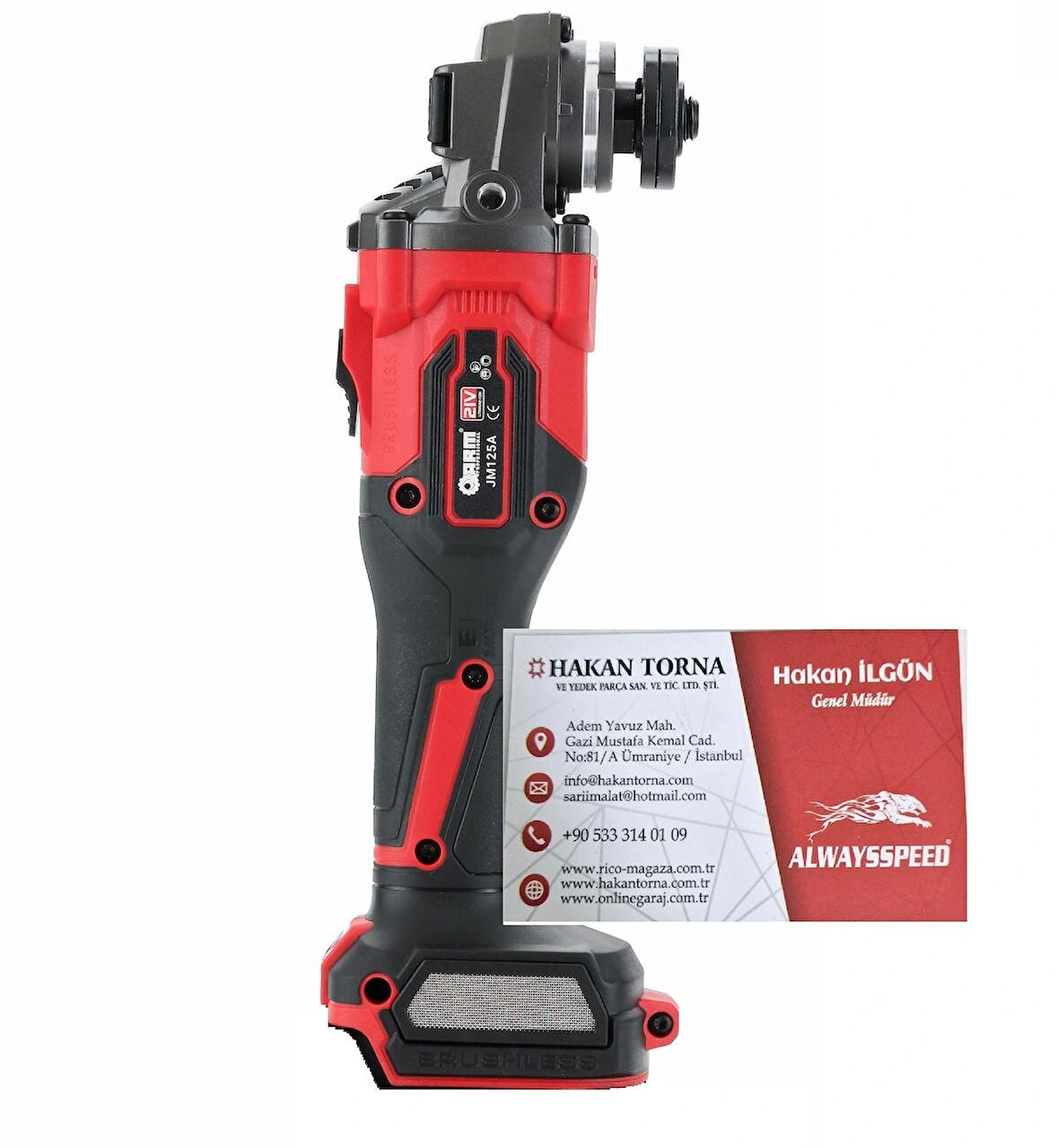 -ARM-Şarjlı Avuç İçi Taşlama Devir Ayarlı (Aküsüz) Model