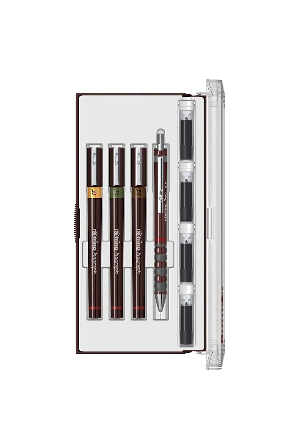 Junior Set Coffret Teknik Çizim Kalemleri 8'li Set