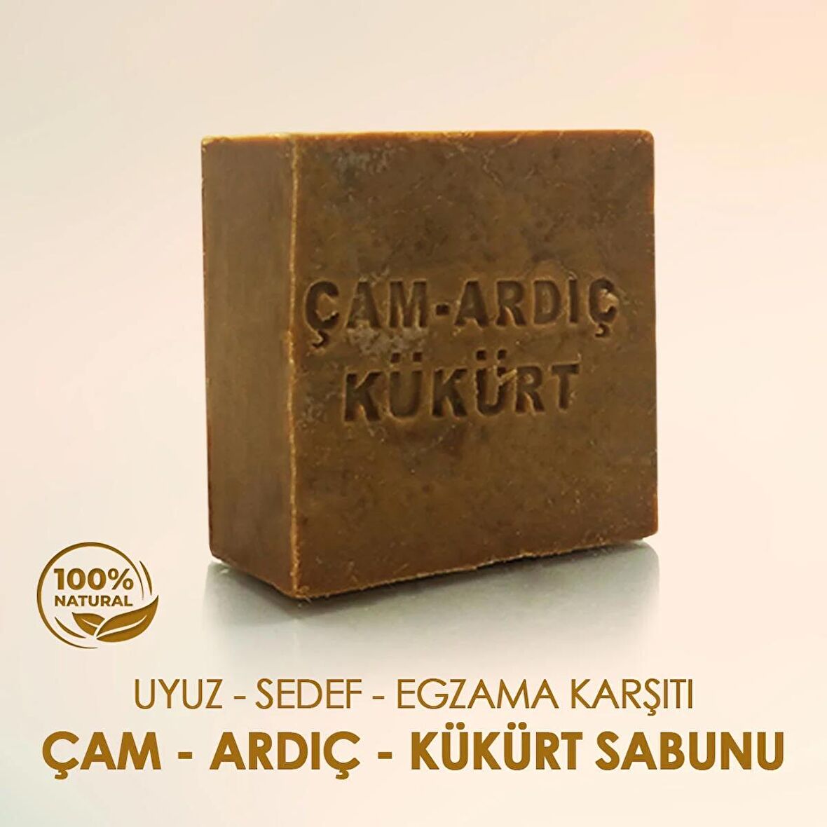 Çam Ardıç Katranı Kükürt Sabunu (Kaşıntı, Sedef, Egzema, Mantar)