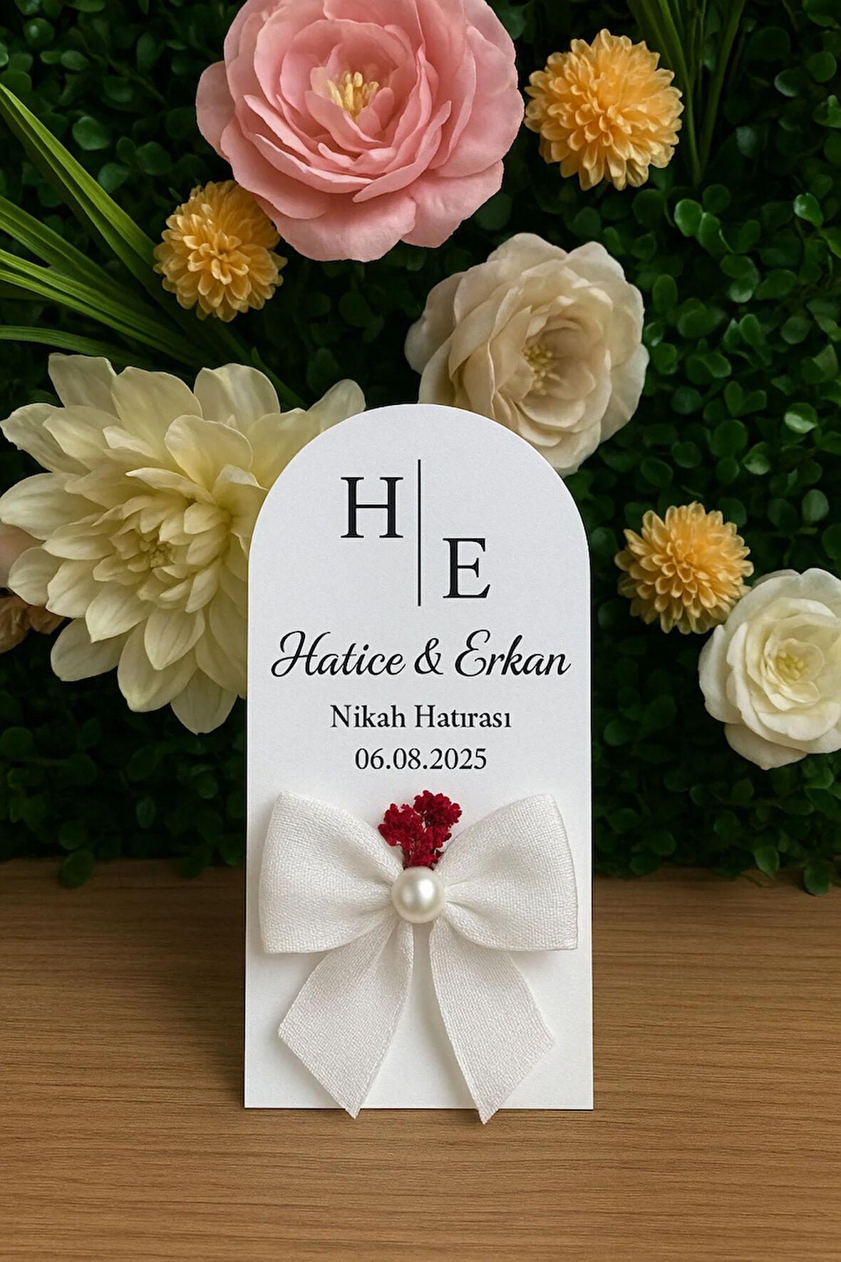 UV Baskı Pleksi Magnet Söz, Nişan, Nikah, Düğün, Kına 10 Adet