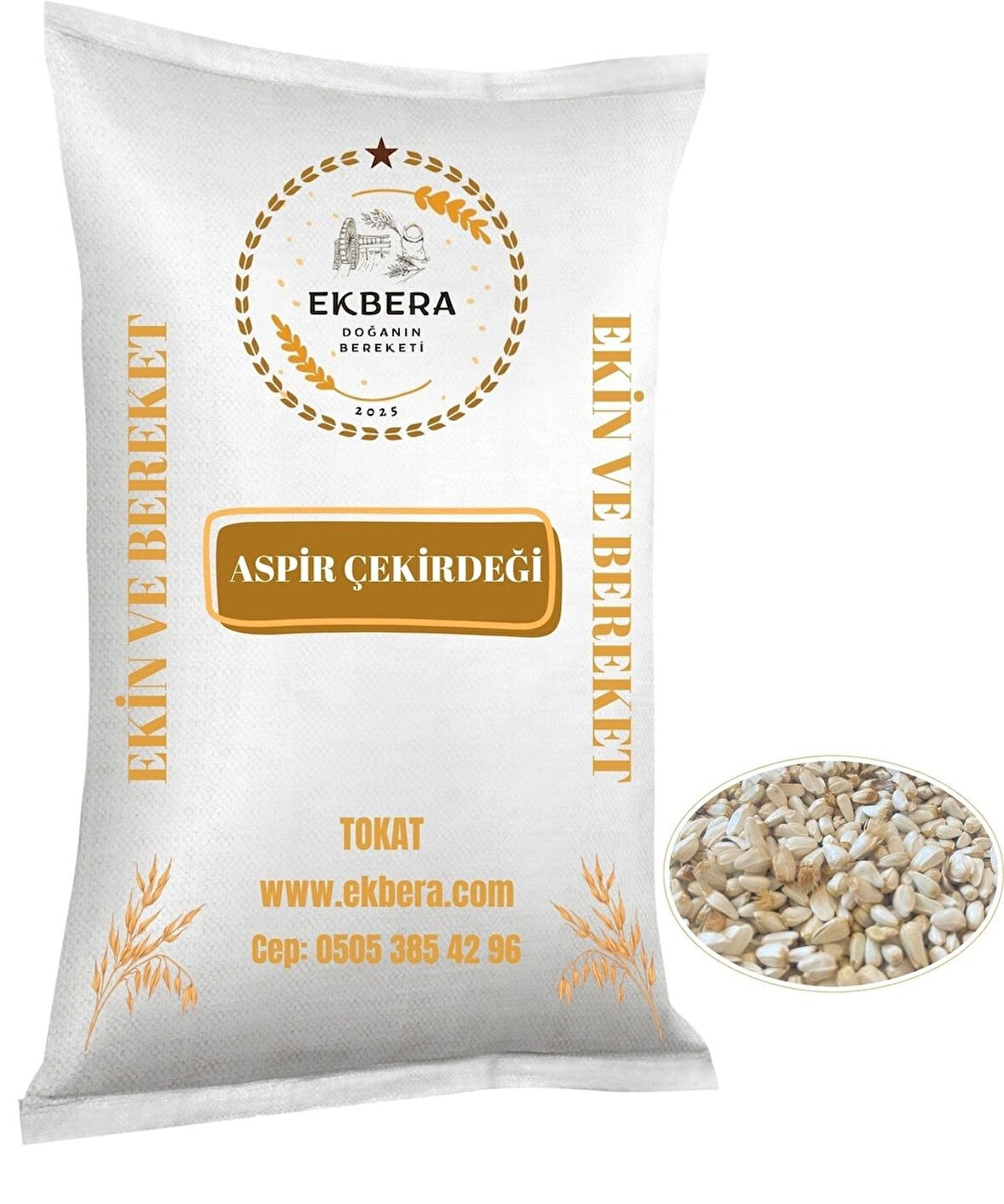 EKBERA - Aspir Çekirdeği 1 kg – Kuş Yemi