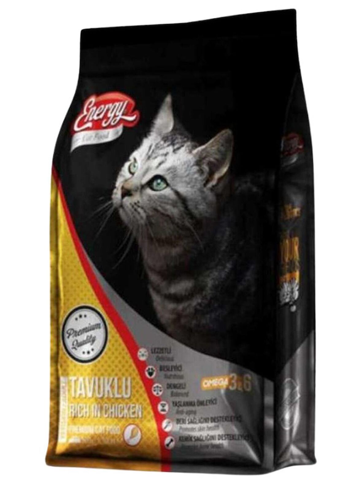 Energy Tavuklu Yetişkin Kedi Maması 1 kg  X 12 ADET