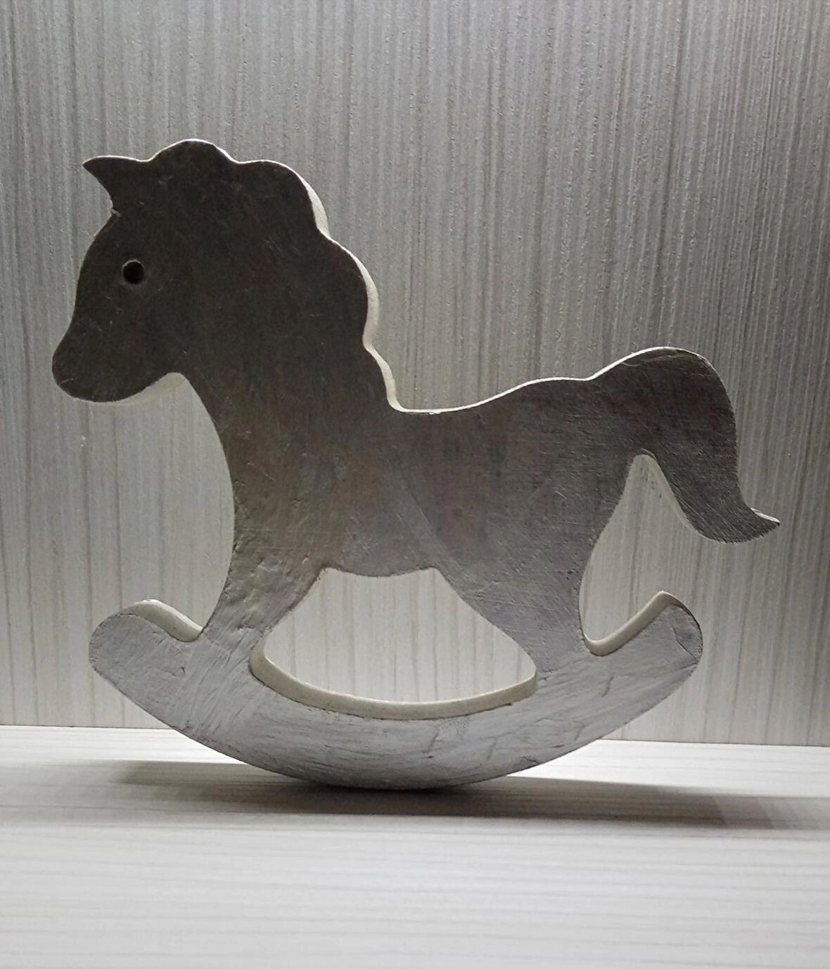 Doğum Günü Hediyesi Ev Hediyesi Ofis Dekor Hediyesi Ahşap  Oyuncak Sallanan At