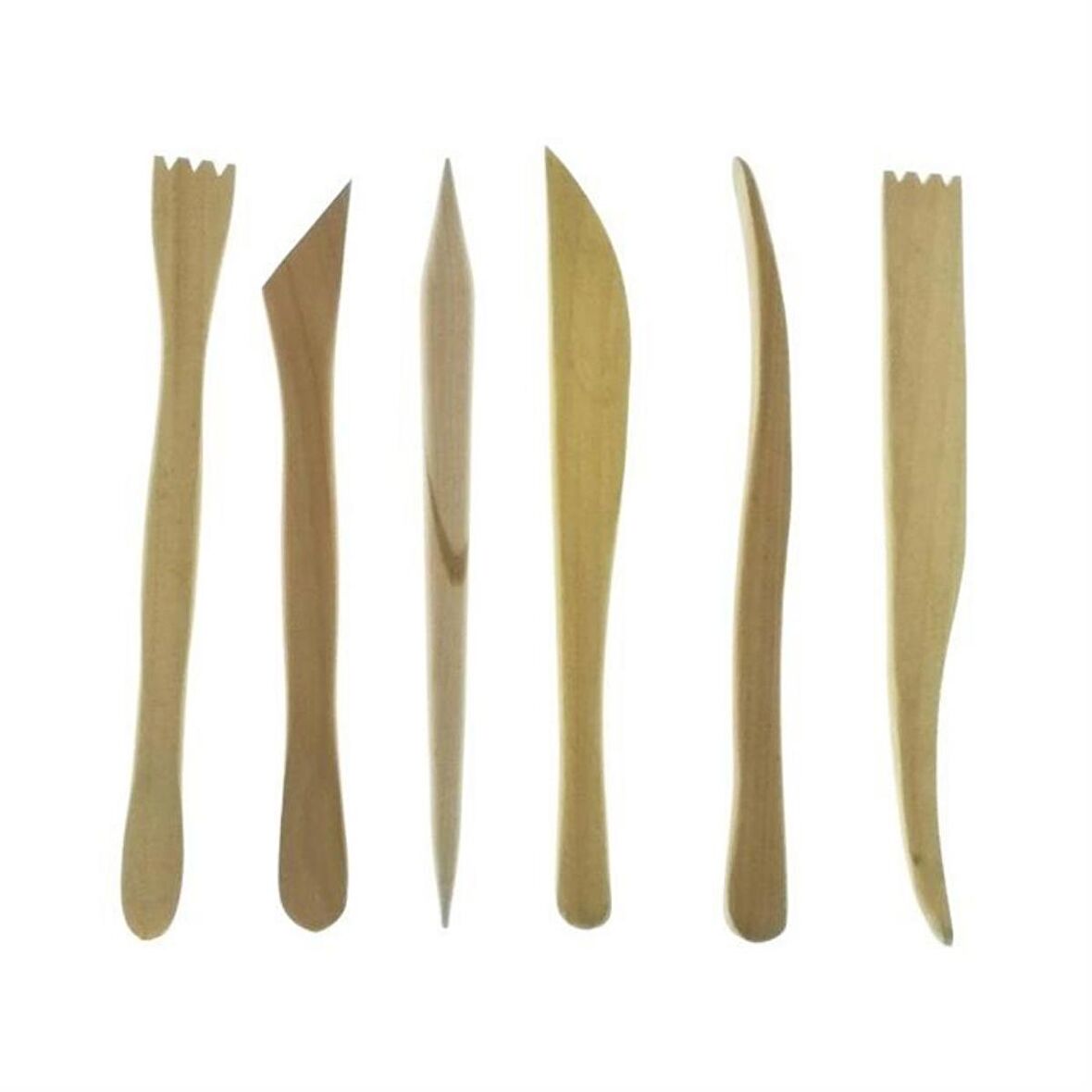 Art Tone Ahşap Ebeşuar Seti 15cm 6 Adet