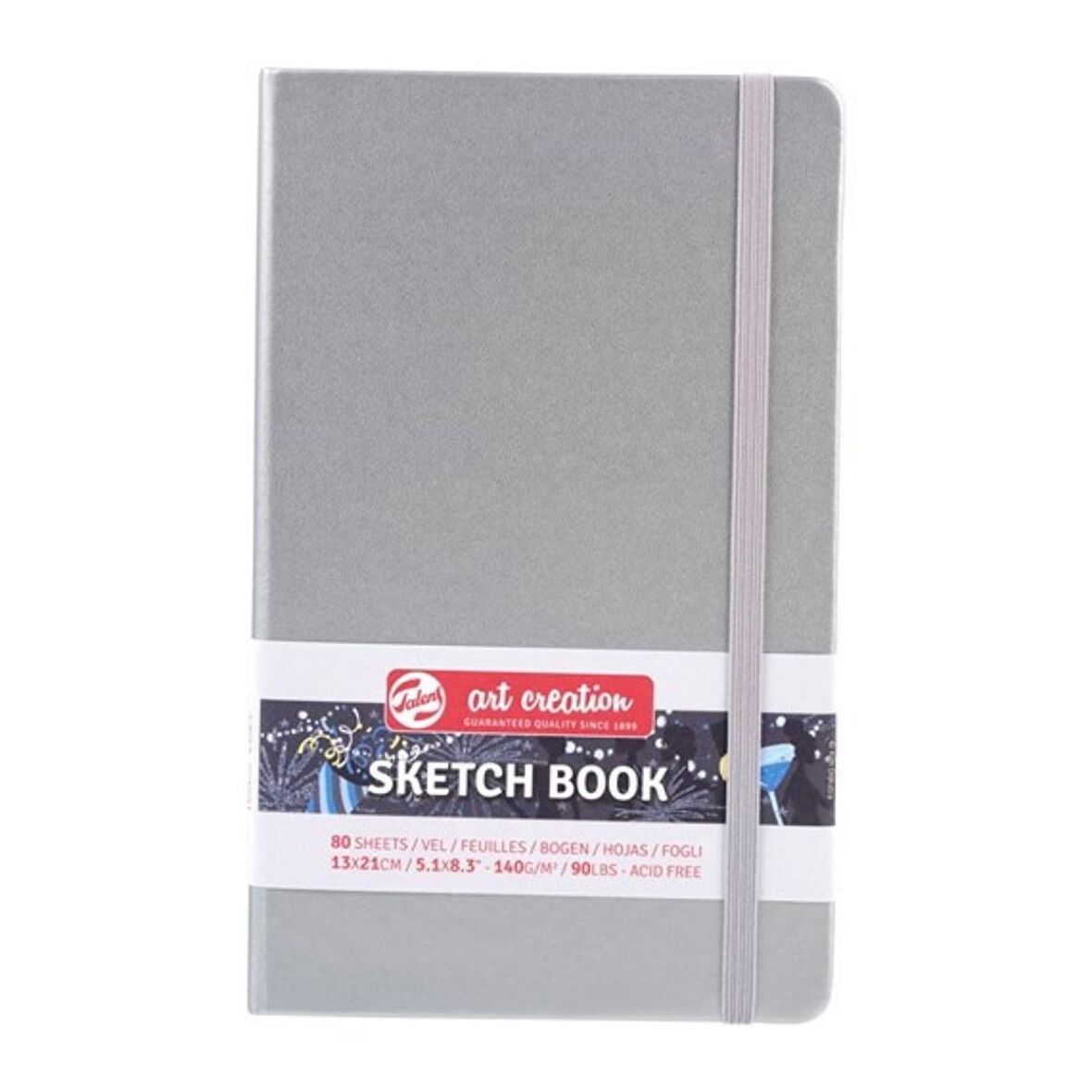 Talens Art Creation Sketch Books Eskiz Defteri 140gr. 13 X 21 Gümüş