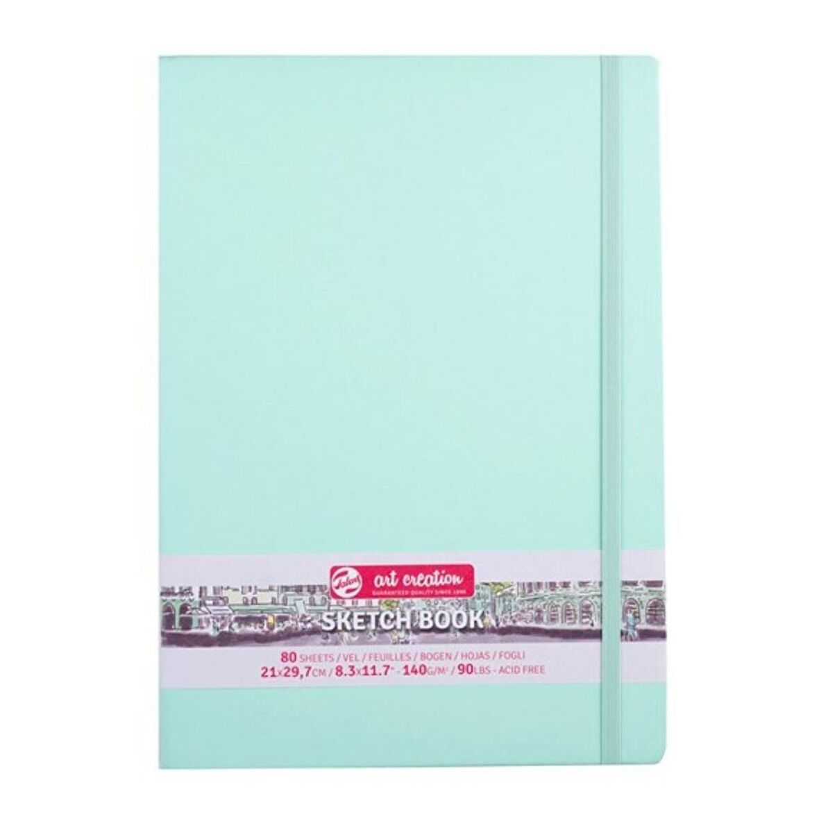 Talens Art Creation Sketch Books Eskiz Defteri 140gr. 21 X 30 Nane Yeşili