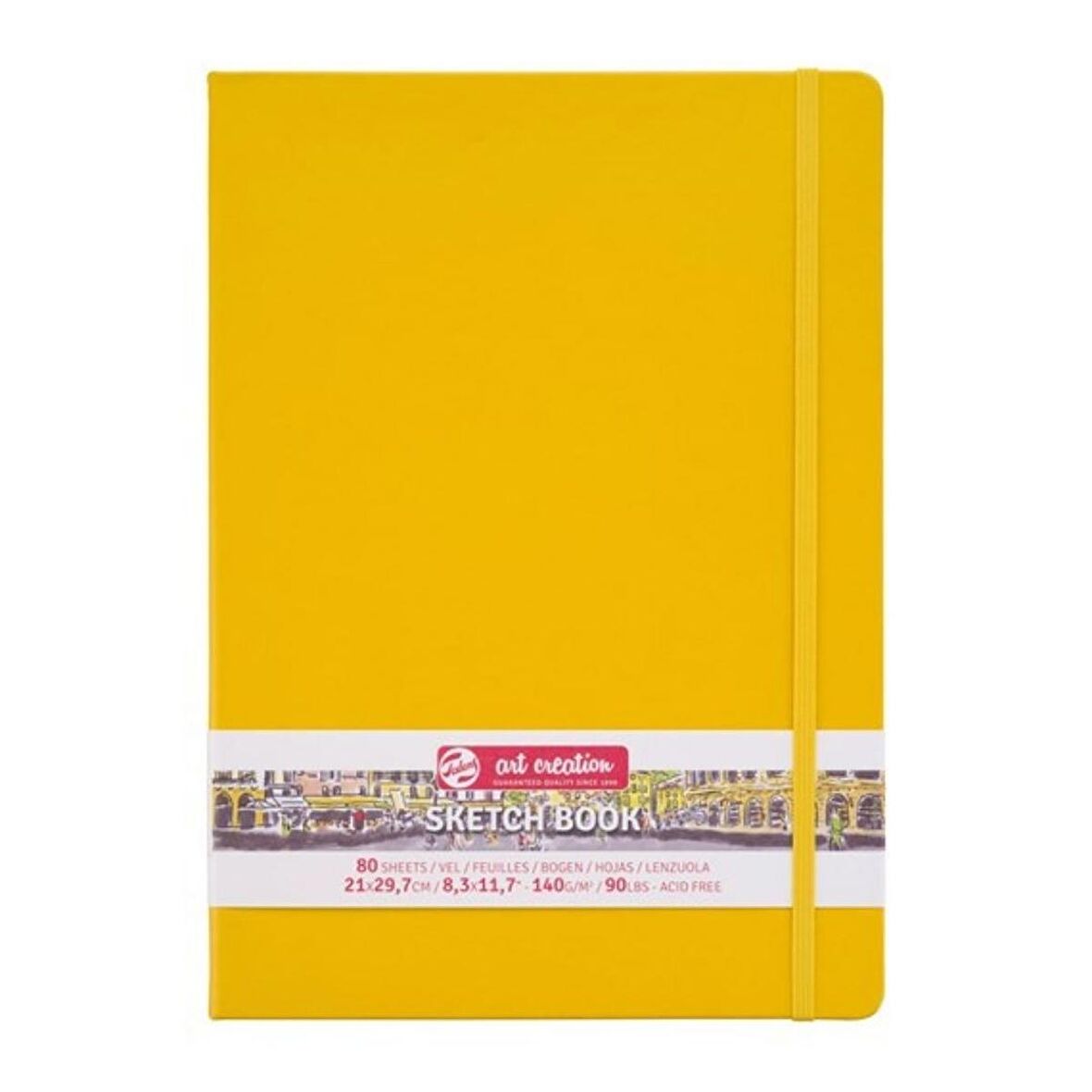 Talens Art Creation Sketch Books Eskiz Defteri 140gr. 21 X 30 Sarı