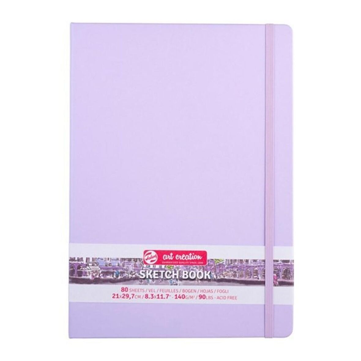 Talens Art Creation Sketch Books Eskiz Defteri 140gr. 21 X 30 Eflatun
