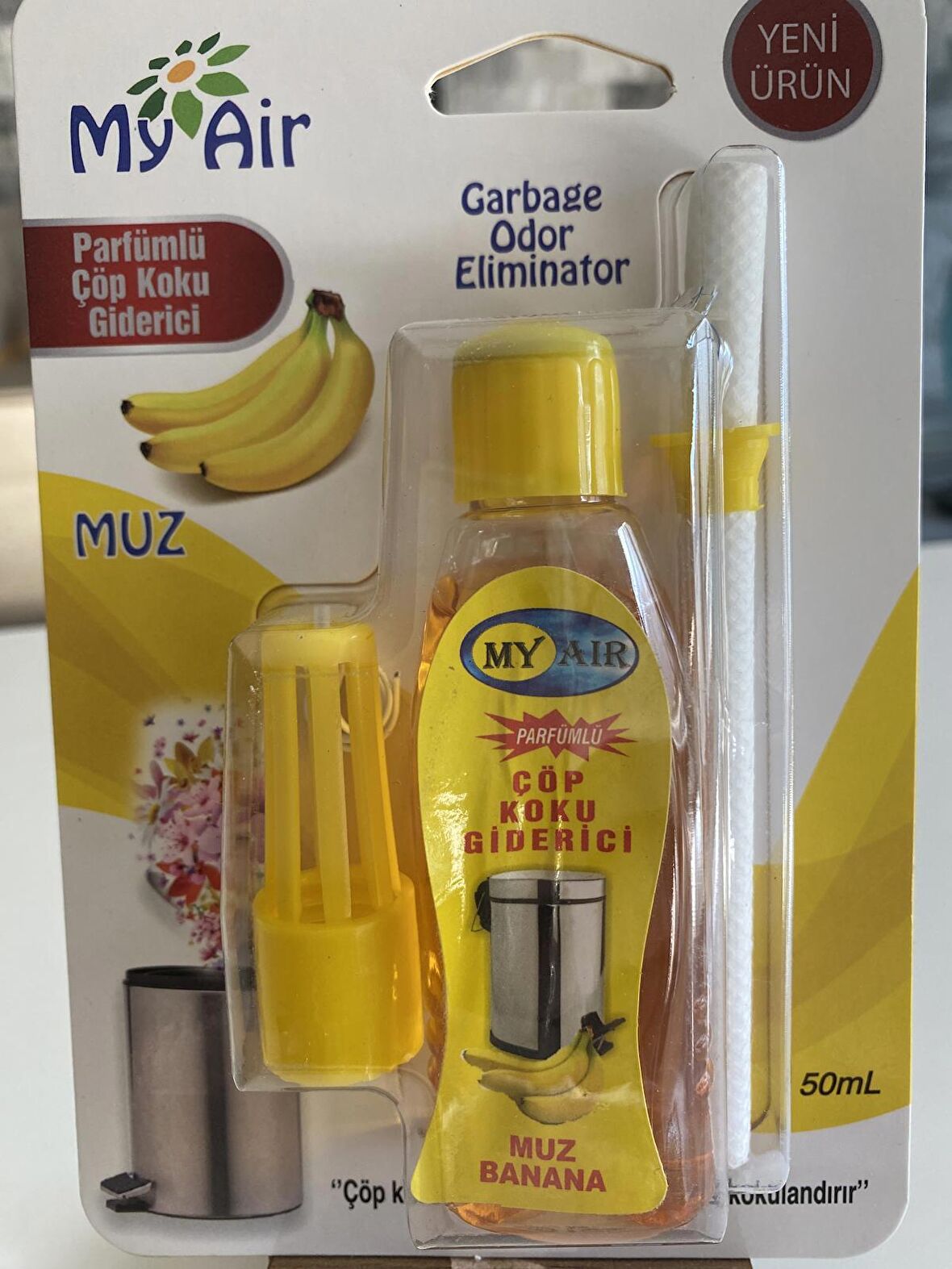 My Air Parfümlü Muz Çöp Koku Giderici 50 ml