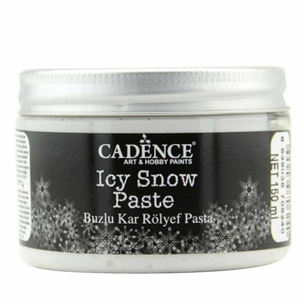 Cadence Yayınları Buzlu Kar Rölyef Pasta 150ml
