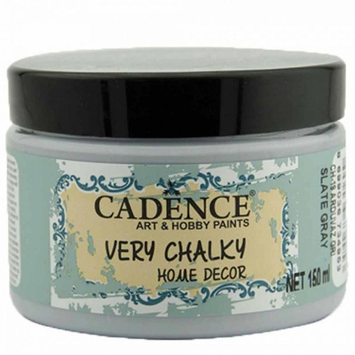 Cadence Yayınları Very Chalky Home Decor 150ml Arduvaz Gri CH19
