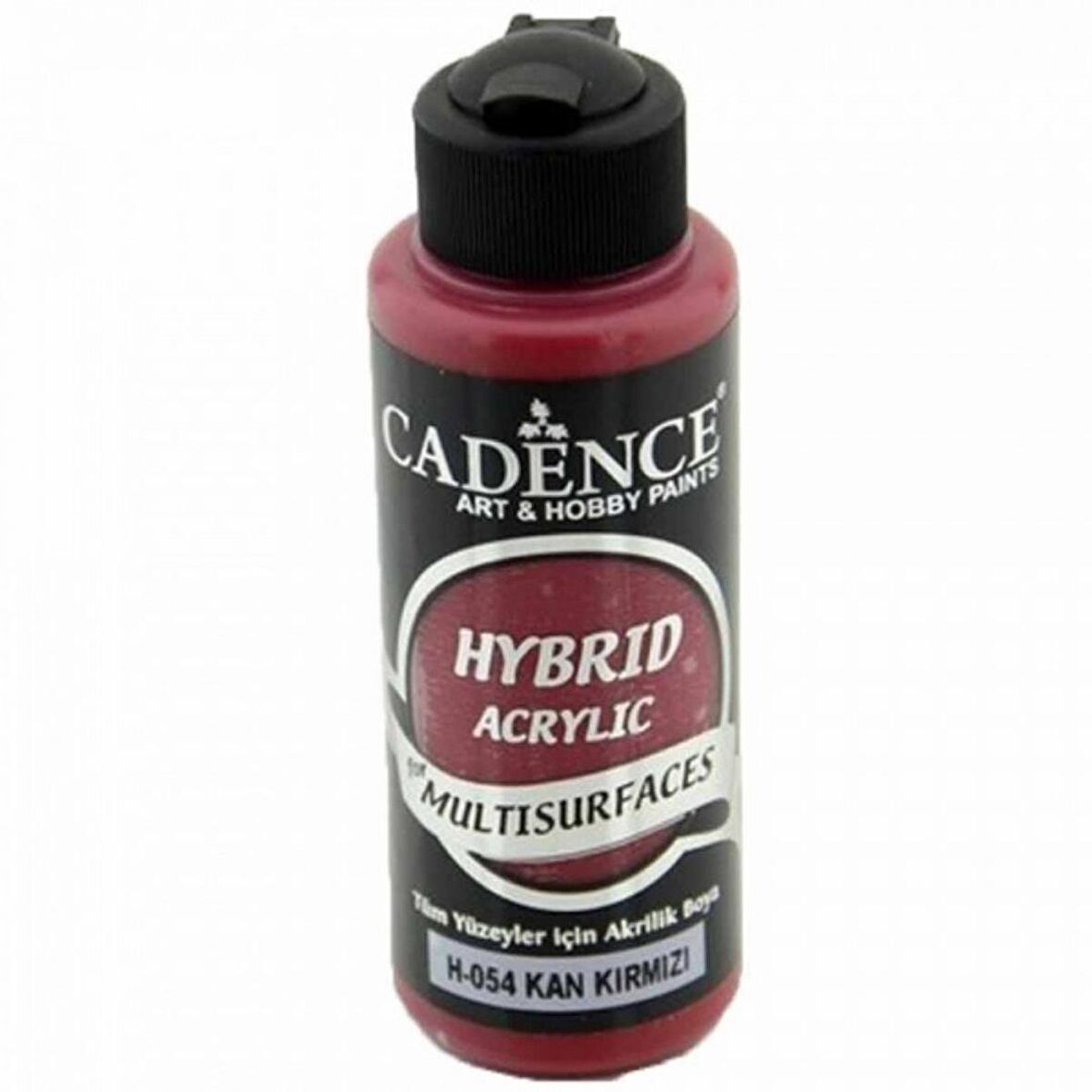 Cadence Yayınları Hybrid Acrylic for Multisurfaces Akrilik Boya 120ml Kan Kırmızı 54