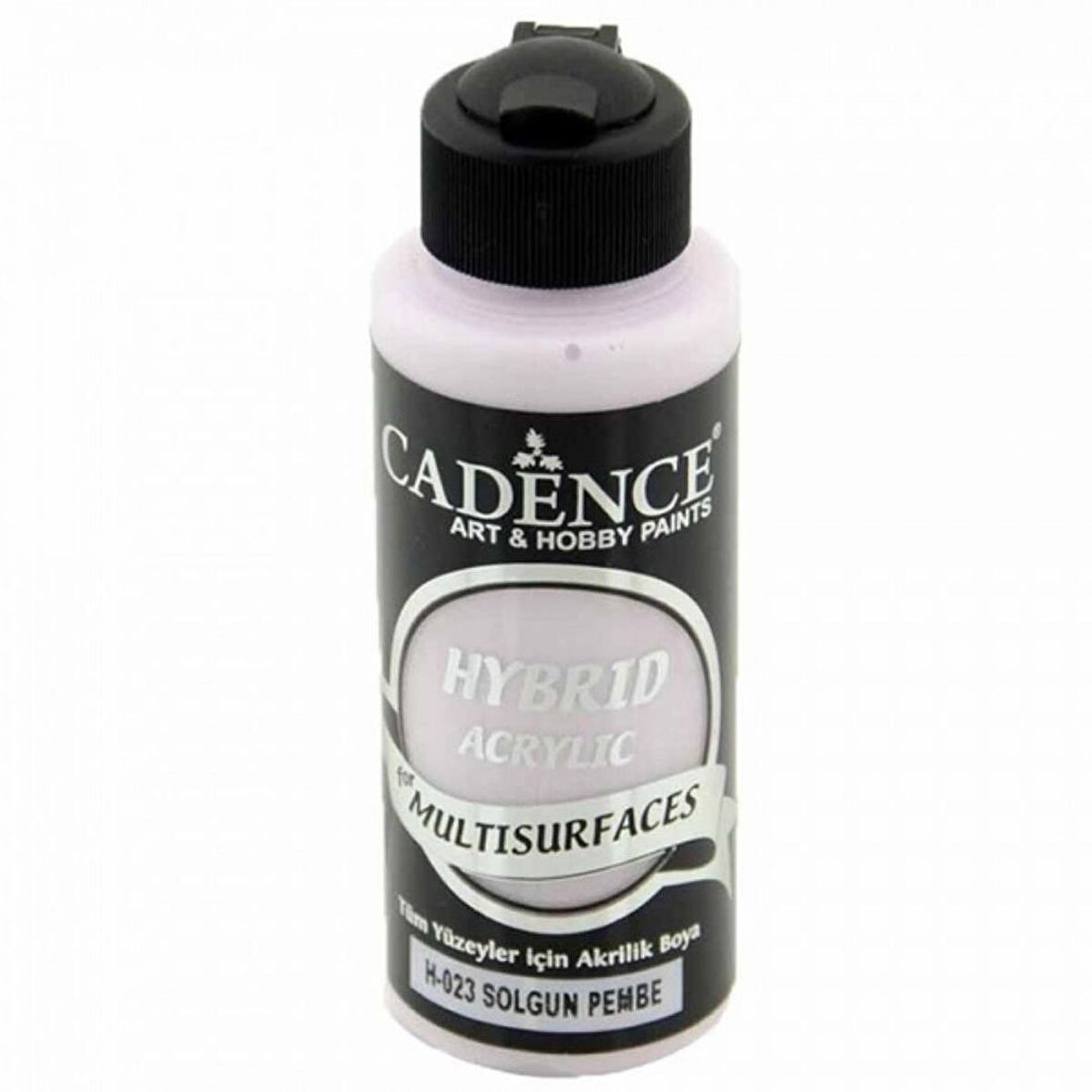 Cadence Yayınları Hybrid Acrylic for Multisurfaces Akrilik Boya 120ml Solgun Pembe 23