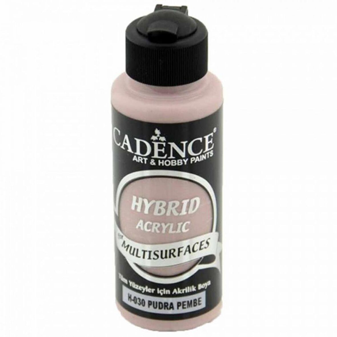 Cadence Yayınları Hybrid Acrylic for Multisurfaces Akrilik Boya 120ml Pudra Pembe 30