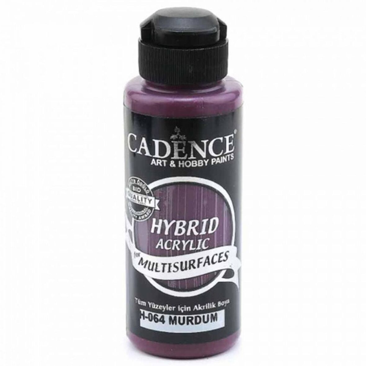Cadence Yayınları Hybrid Acrylic for Multisurfaces Akrilik Boya 120ml Mürdüm 64
