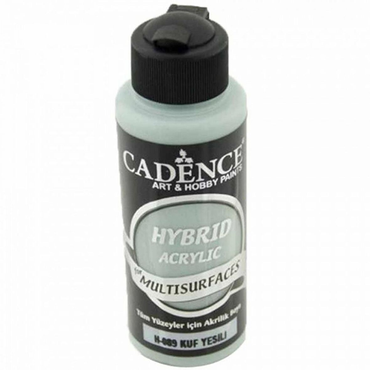 Cadence Yayınları Hybrid Acrylic for Multisurfaces Akrilik Boya 120ml Küf Yeşili 89