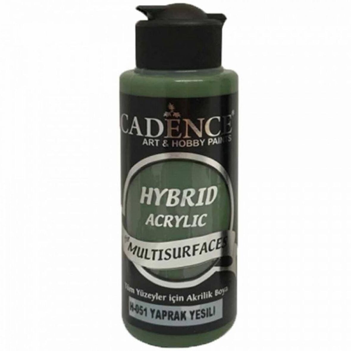 Cadence Yayınları Hybrid Acrylic for Multisurfaces Akrilik Boya 120ml Yaprak Yeşili 51
